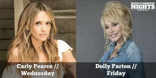 Carly Pearce, Dolly Parton This Week On Taste Of Country Nights