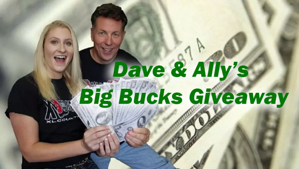 Dave & Ally's Big Bucks Giveaway Is Here!