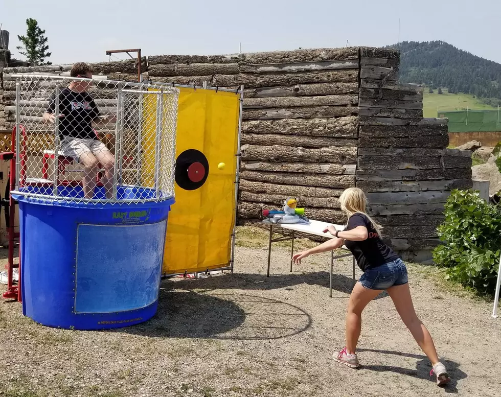 Ally Dunks Dave at the Grizzly Gala [Watch]