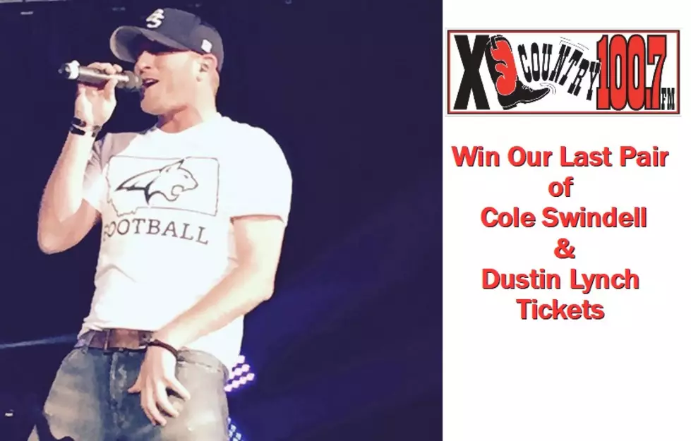 Here&#8217;s How To Win Our Last Pair of Cole Swindell/Dustin Lynch Tickets