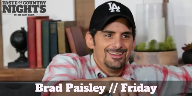 Brad Paisley On Taste Of Country Nights Tonight