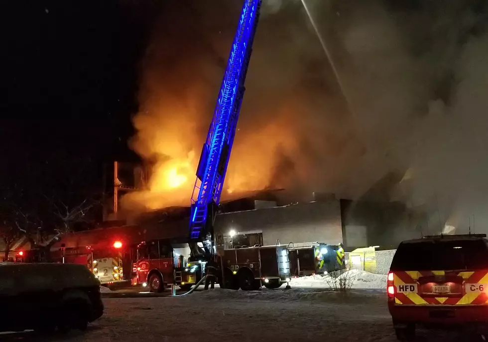 Firefighters Battle Blaze in Downtown Bozeman