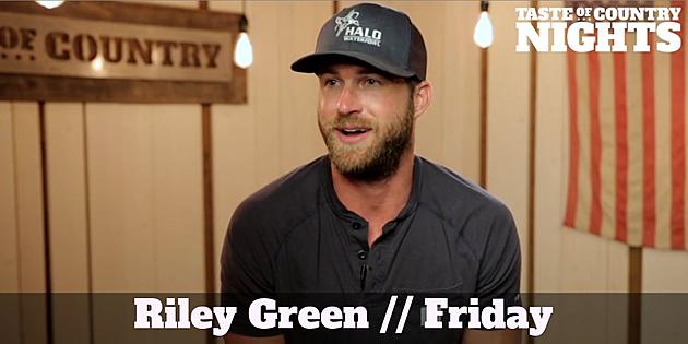 Riley Green on Taste Of Country Nights This Friday