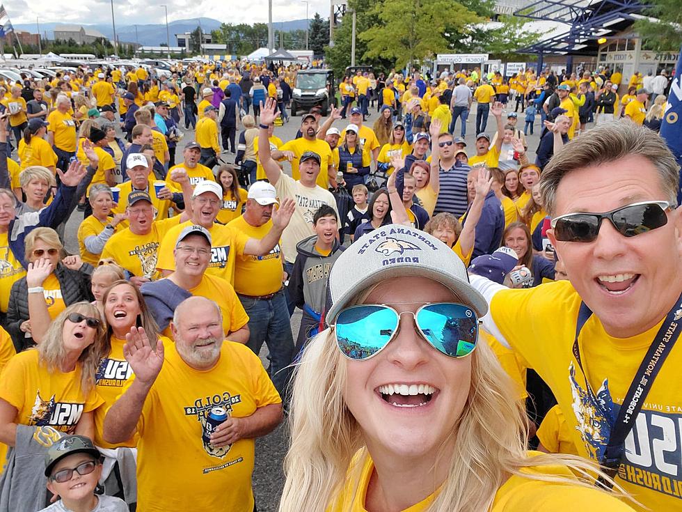 Photos: MSU Gold Rush Game