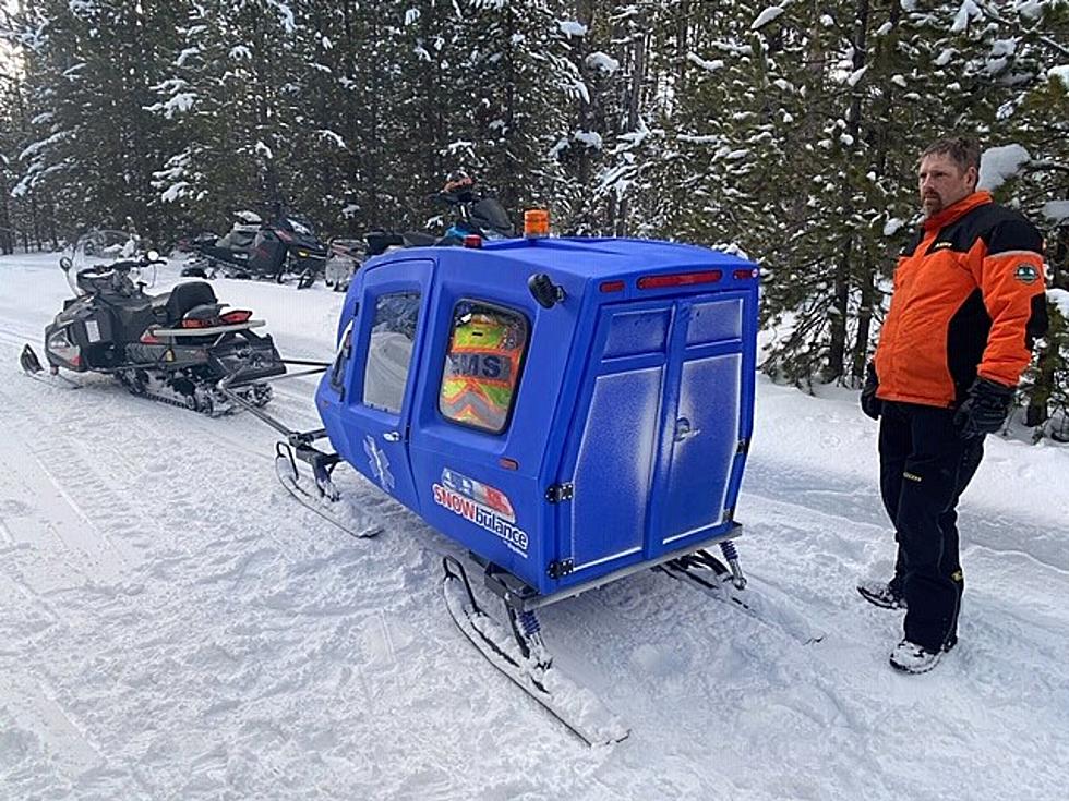 Injured Snowmobiler Rescued Near West Yellowstone