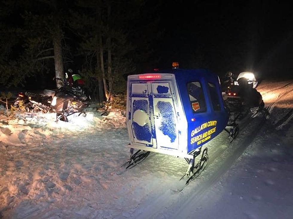 Man Strikes Tree in Snowmobile Accident 