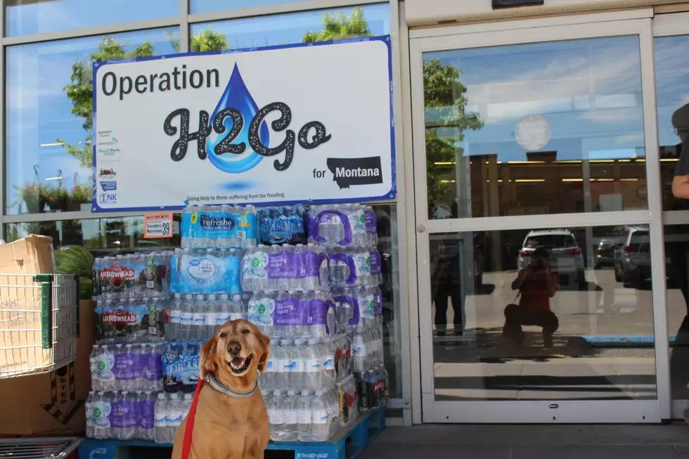 Montanans Show Up And Donate Big For Operation H2Go Water Drive.