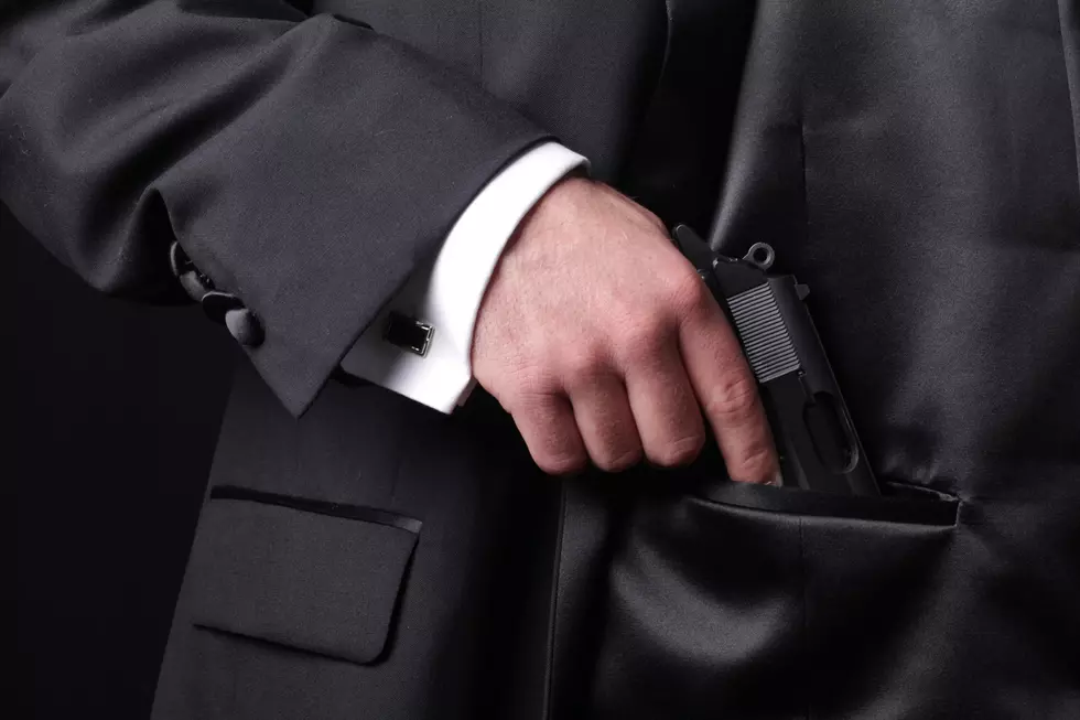 handgun in tux pocket