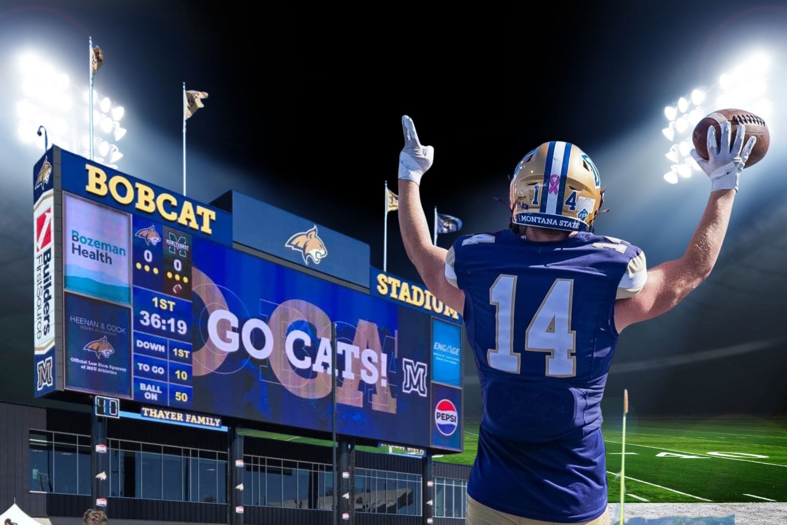 The article highlights five prime locations in Bozeman for residents to watch Bobcat games and enjoy the community atmosphere.