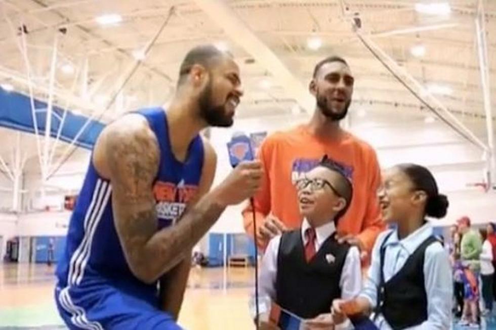 Kid Reporters Get New York Knicks to Sing Justin Bieber [VIDEO]