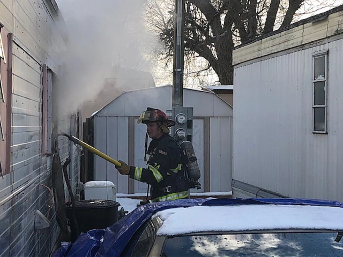 Trailer Fire Causes Extensive Smoke Damage No One Injured