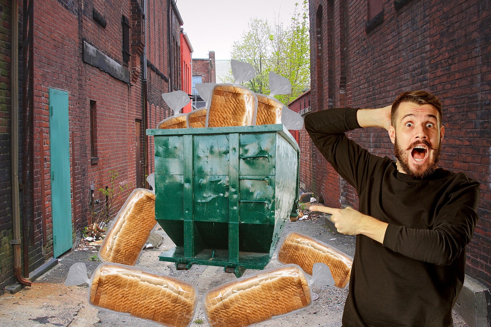 Las Vegas Man Discovers 100 Pounds Of Abandoned Bread