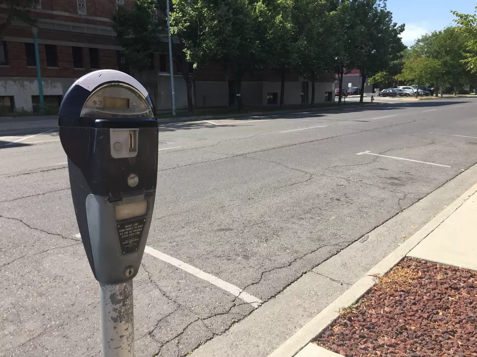 City parking meter in Billings Montana