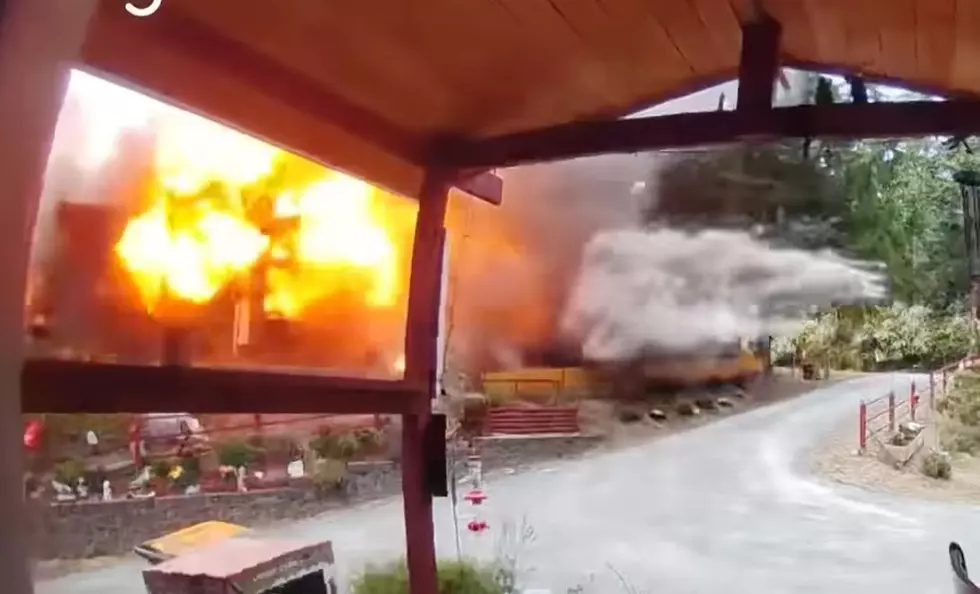 Cigarette Causes Huge Fireworks Explosion