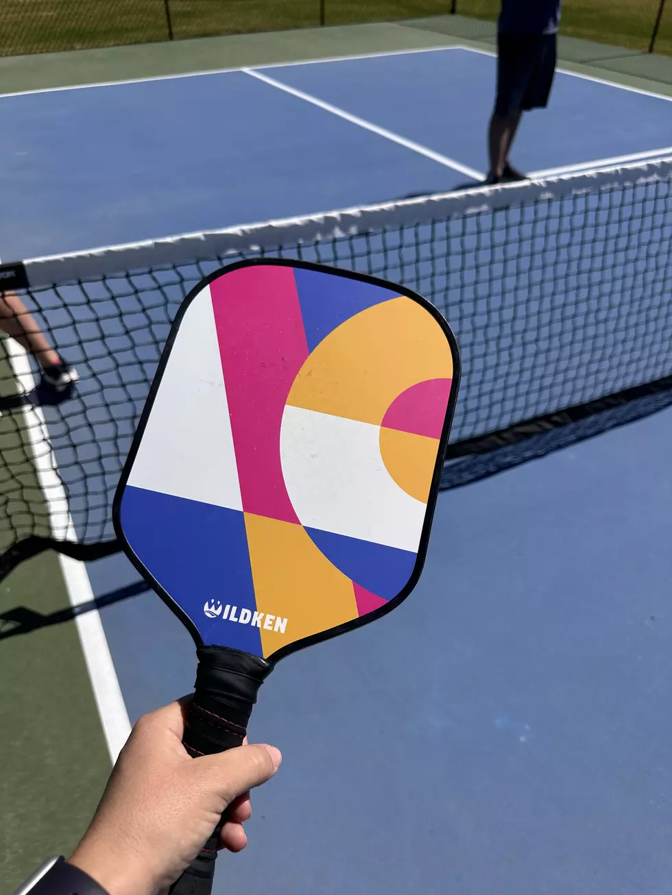 My neighbor's pickleball paddle. Credit: Jaci Bjorne, TSM