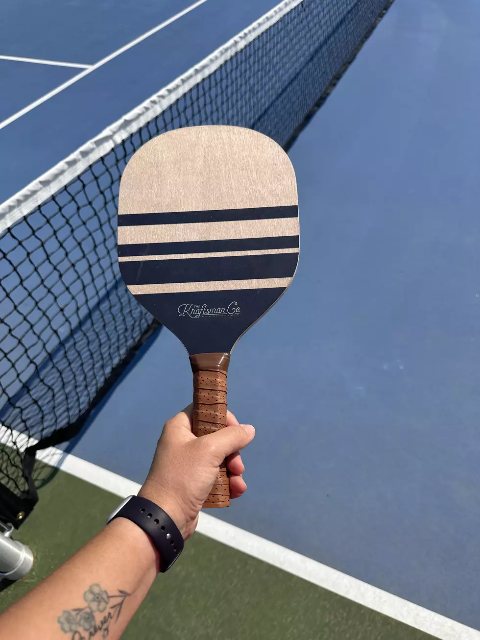 My pickleball paddle. Credit: Jaci Bjorne, TSM