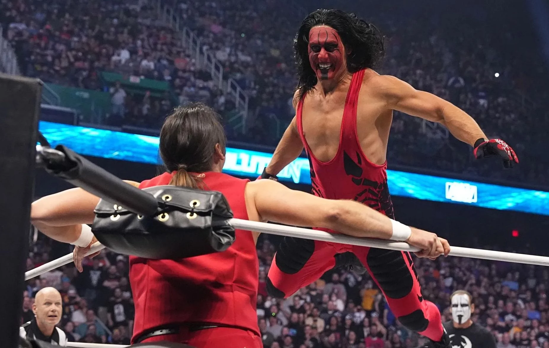 Sting's son, Steve Borden Jr., is making his pro wrestling debut in a shocking location: an NYC art gallery. Get the full details on his first match, curated by AEW's Darby Allin.