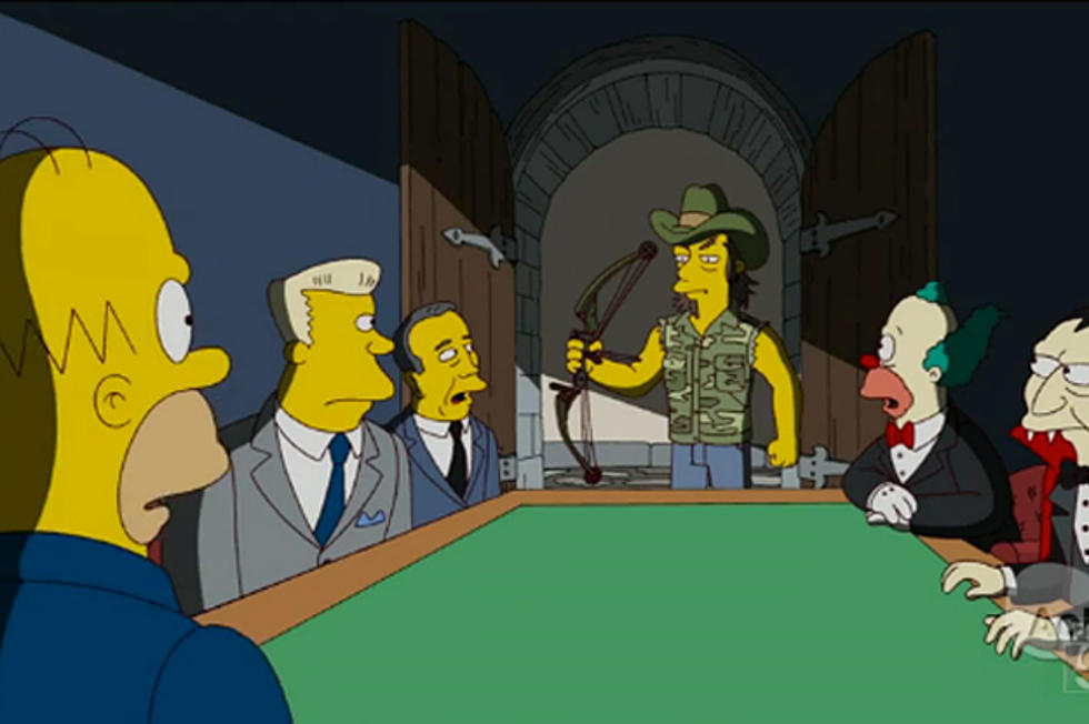 Ted Nugent Appears on ‘The Simpsons’