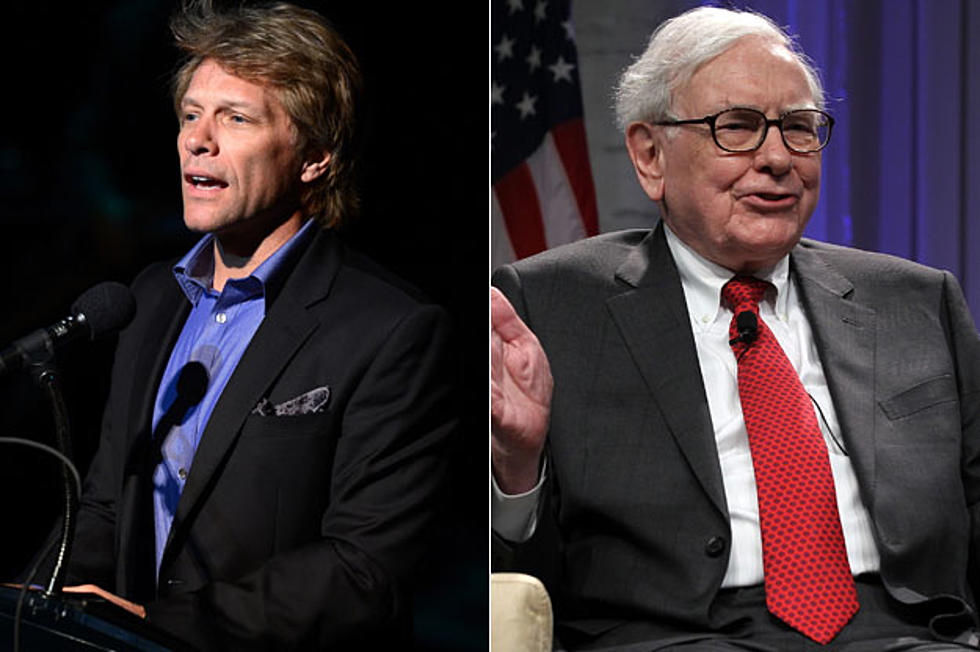 Jon Bon Jovi Sings Duet With Warren Buffett at Philanthropy Summit