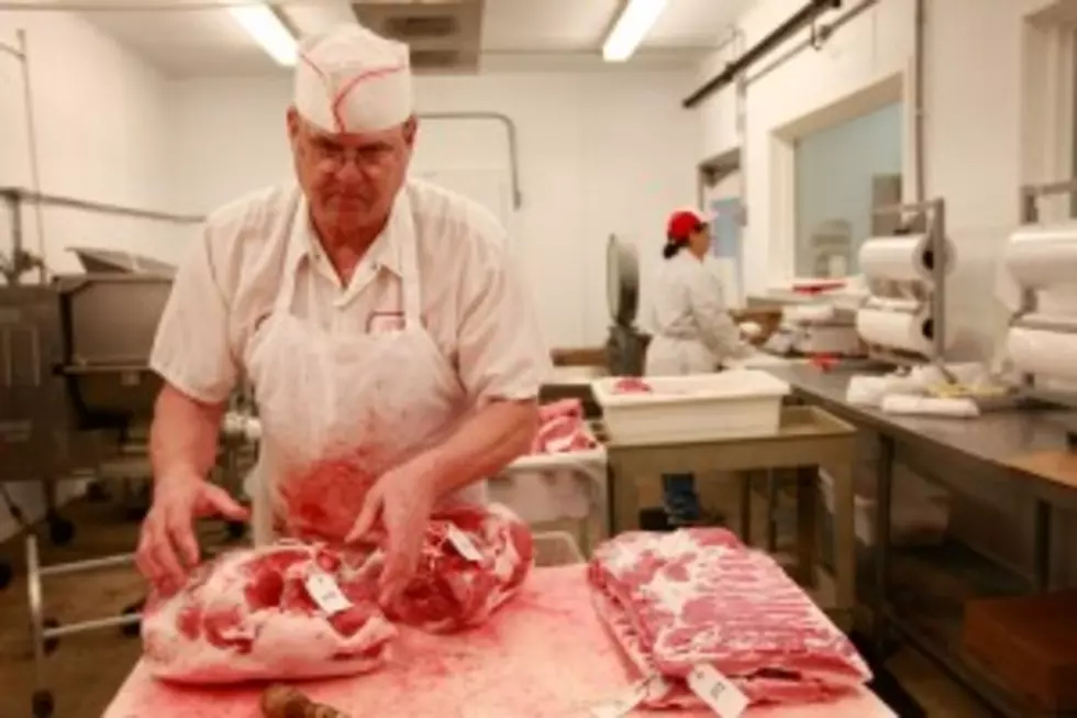 Butchers Working Hard For Billings Bacon Fest!