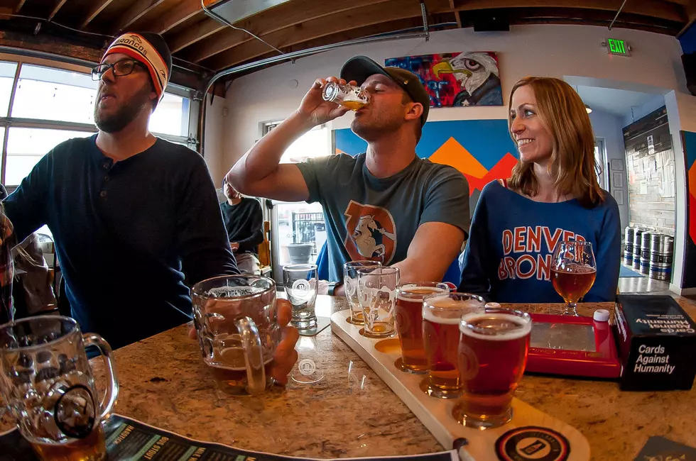 Denver Broncos Fans Watch Super Bowl 50