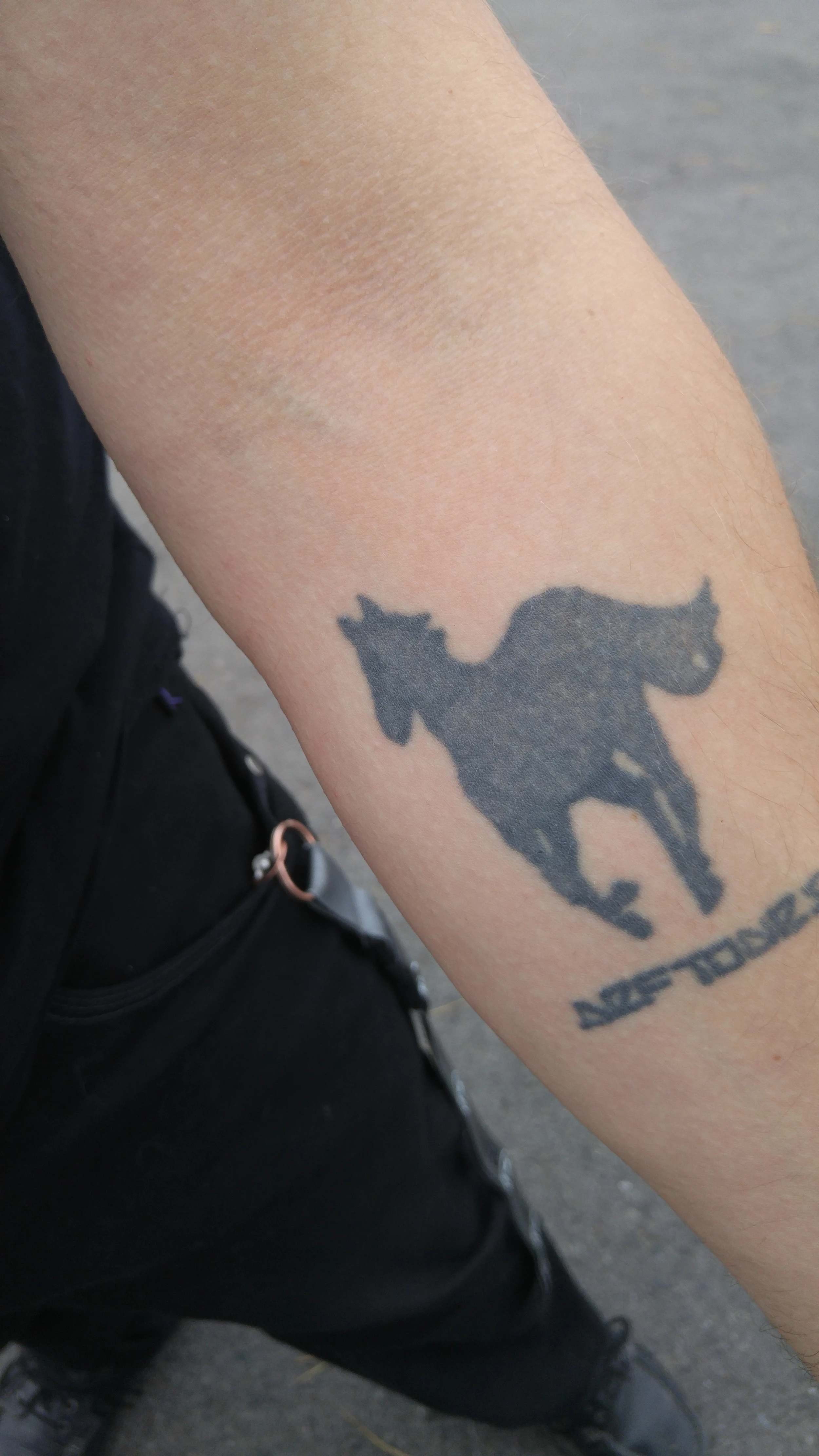 Tattoo uploaded by Hannah • Deftones inspired horse tattoo • Tattoodo