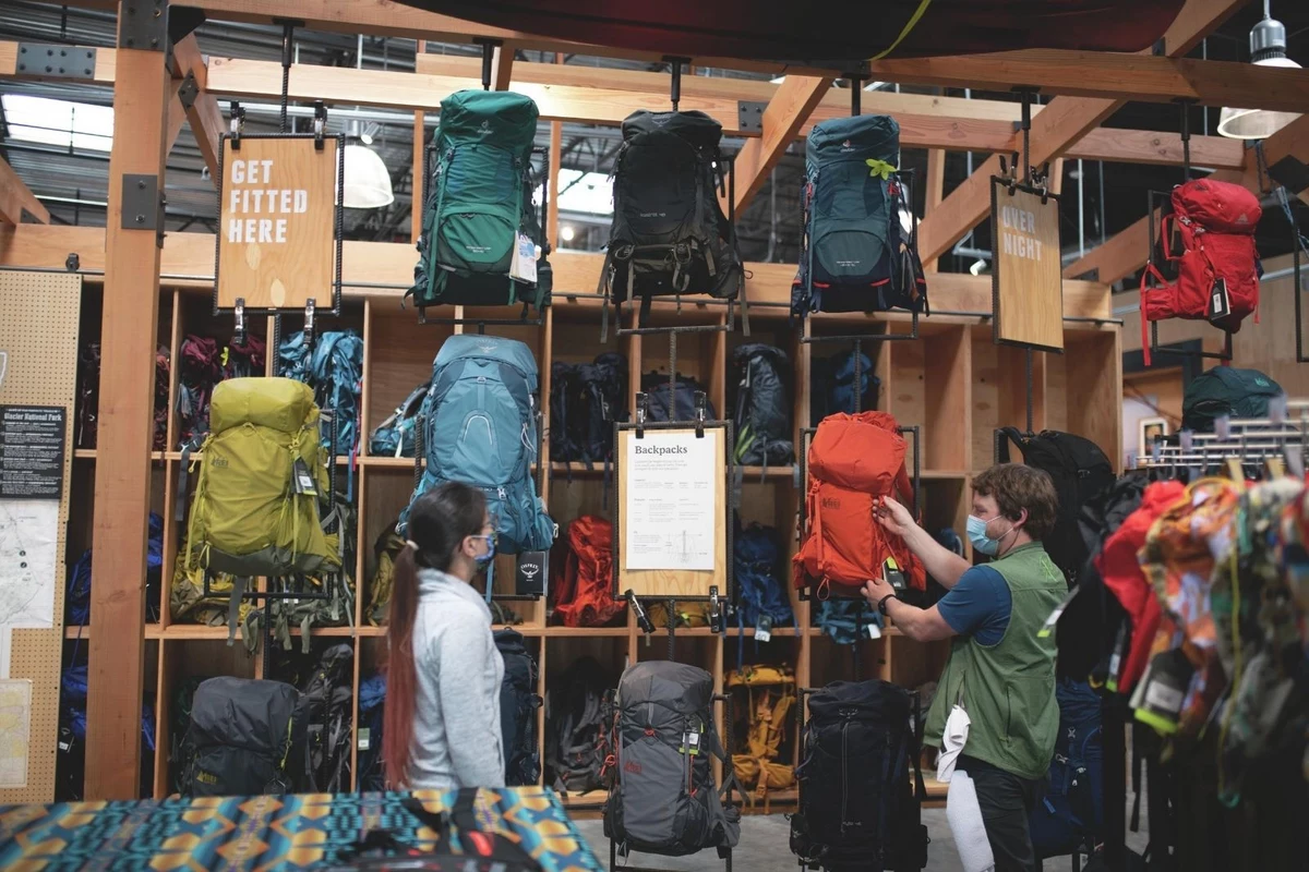 camping equipment stores