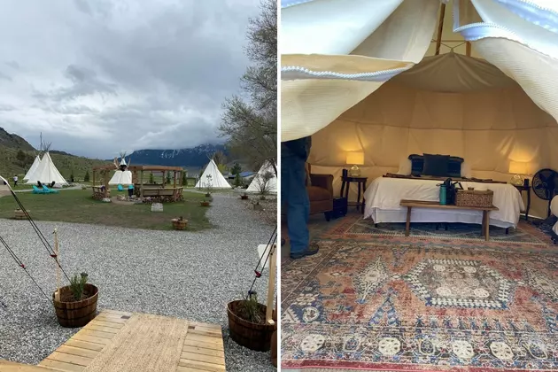 Wow. This Luxurious Montana Tipi Campground Near YNP is Gorgeous