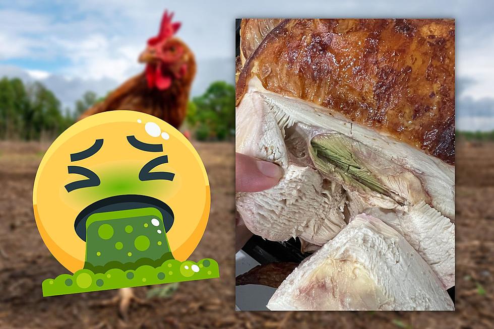 This GREEN CHICKEN was bought in Billings. Would You Eat It?