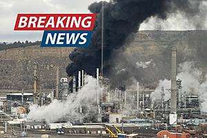 BREAKING: Black Smoke from Phillips 66 Refinery in Billings