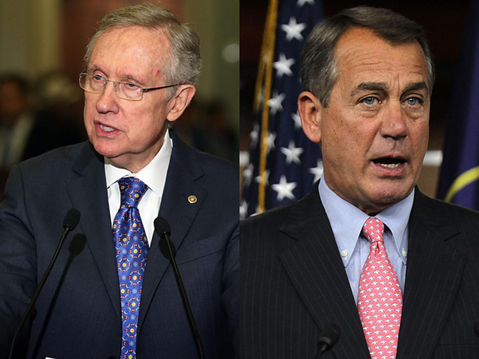 Harry Reid and John Boehner Spar as Budget Battle Continues