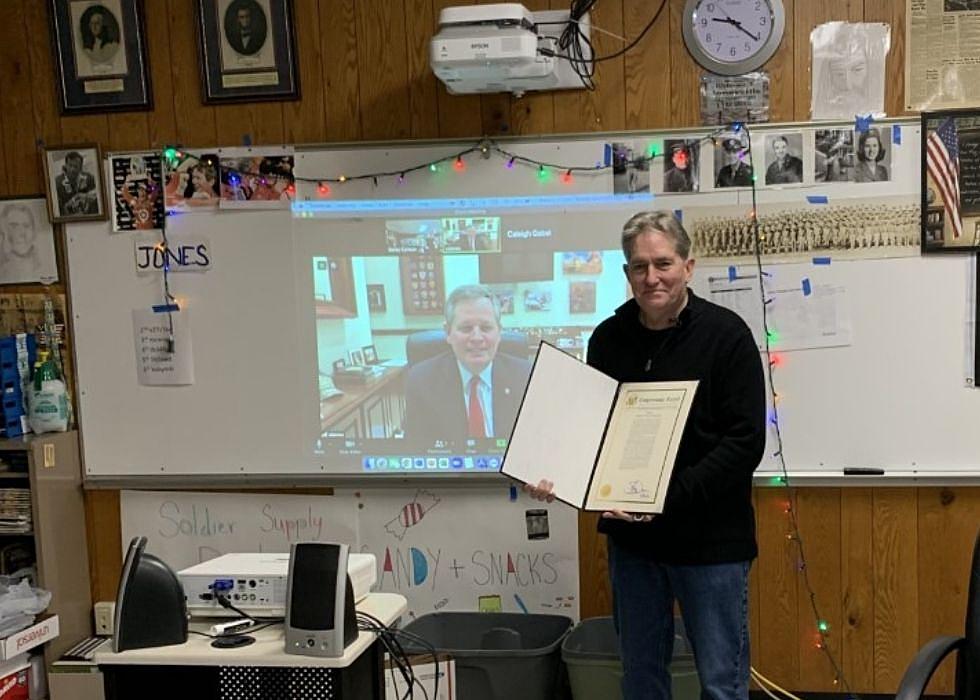 Billings Teacher Honored by Montana Sen. Daines in Congressional Record