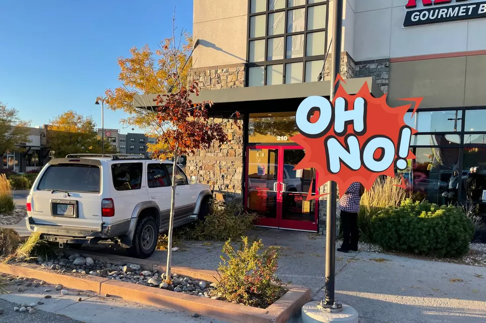 Too Much Yum! Car Hits Red Robin off of Grand in Billings