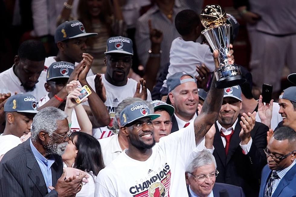 LeBron James’ Gets Triple-Double to Lead Miami Heat Past Oklahoma City Thunder 121-106 to Win the NBA Title