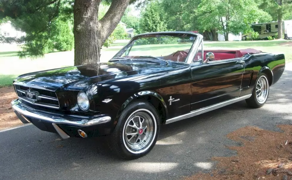 Raffle for Vintage 65 Ford Convertible Mustang