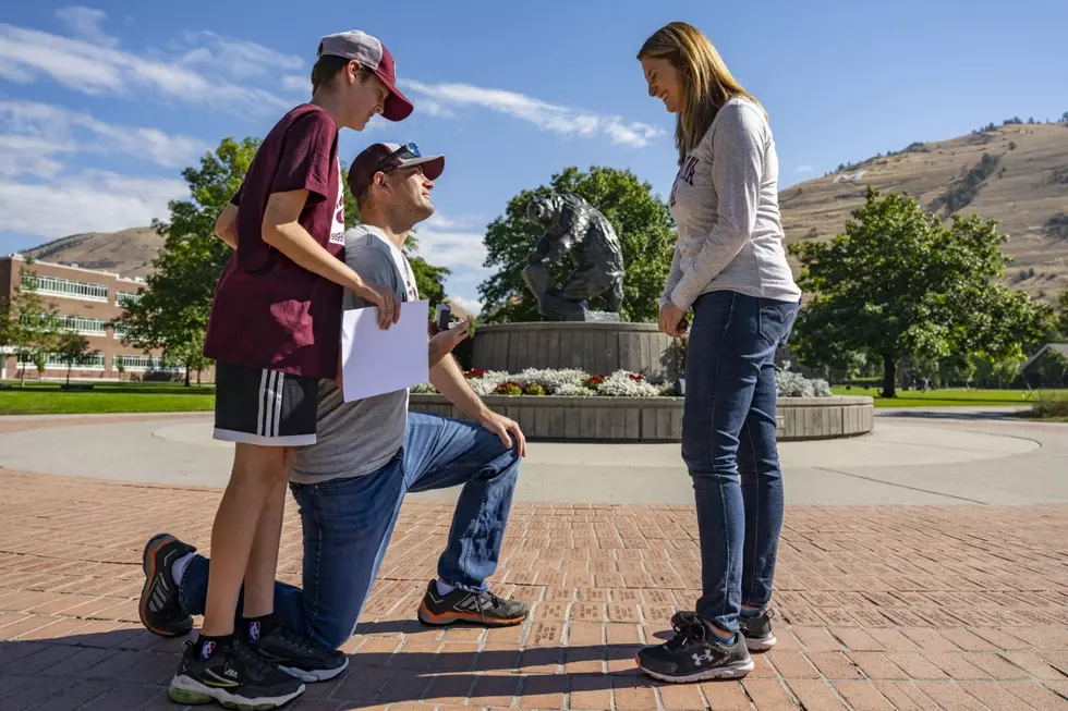 A Homecoming Love Story: UM Alum’s Marriage Proposal Etched in Stone