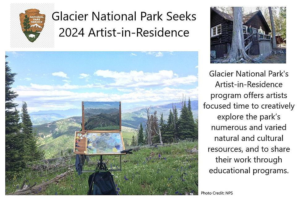 Glacier Nat’l Park Accepting Applications for 2024/2025 Artist-In-Residence
