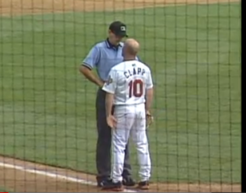 Baseball Manager Turns The Tables on Umpire and Throws Him Out [VIDEO]