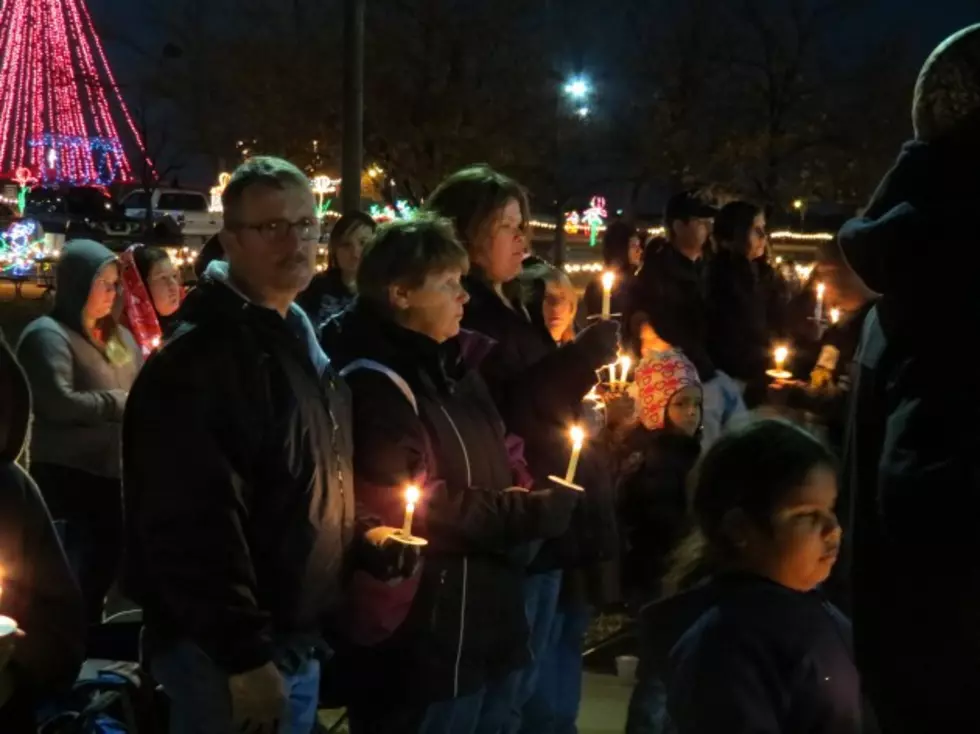 Lawton Community Comes Out to Remember Newtown.