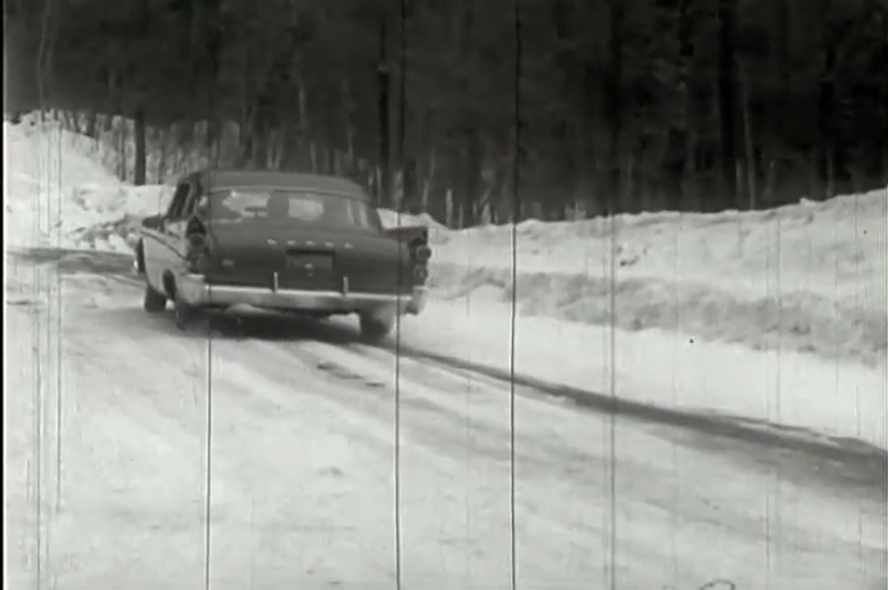 How to Drive in Snow and Ice According to 1957 [VIDEO]