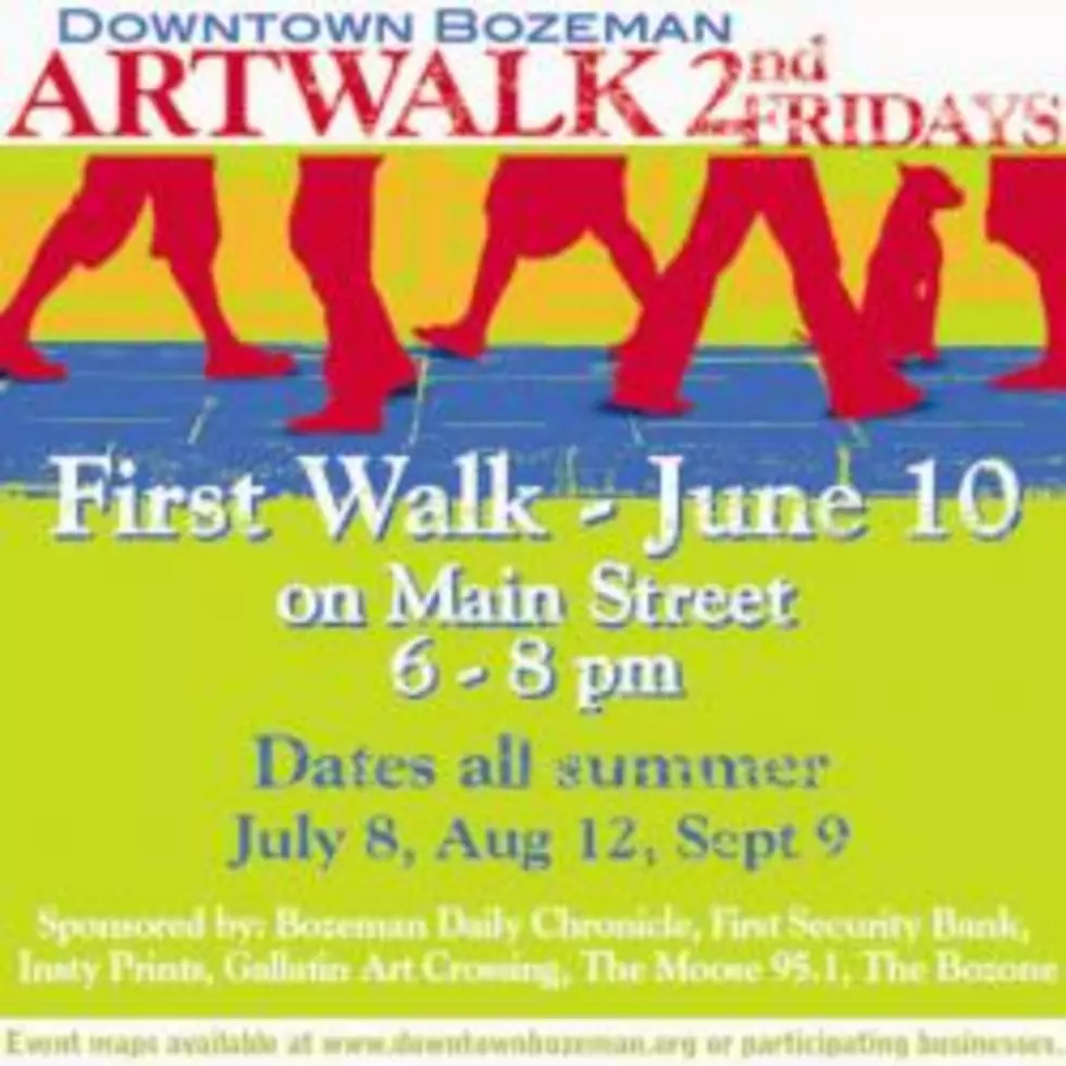 The 2011 Downtown Bozeman ArtWalks Start This Friday