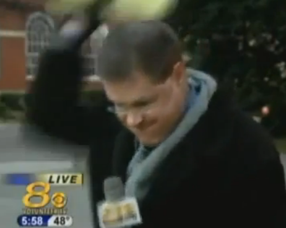 Frustrated Reporter Flips Out on Air, Terrifies Anchor [VIDEO]