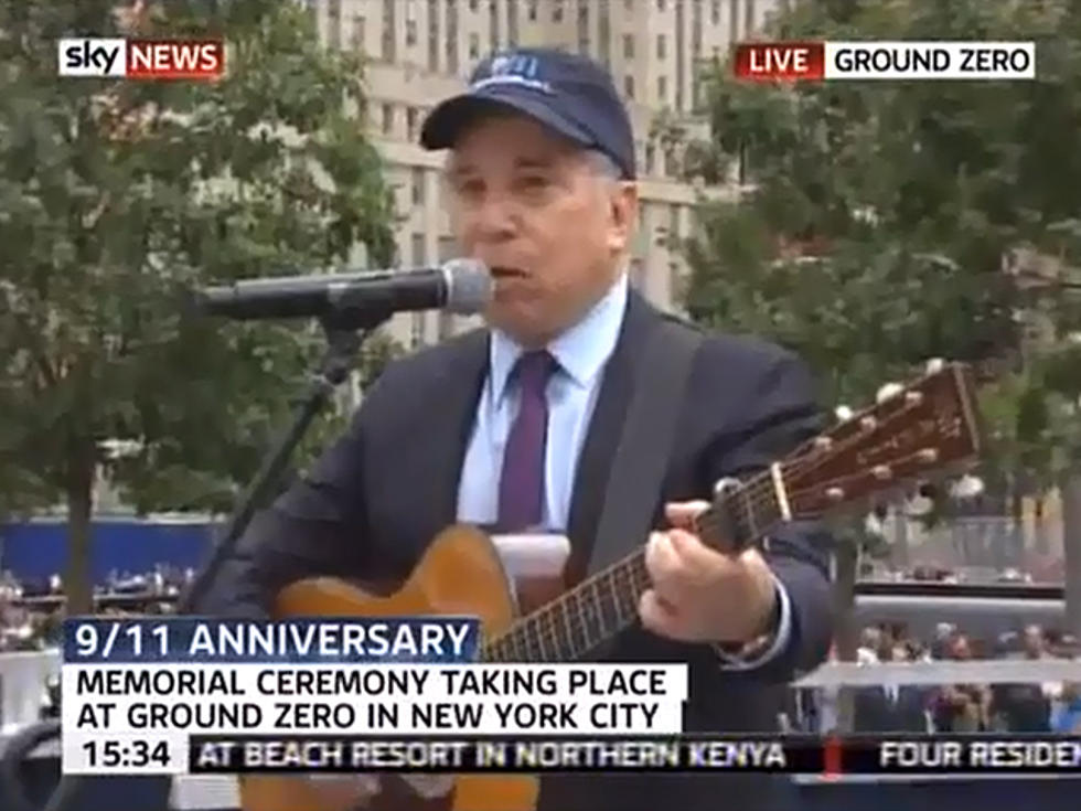 Paul Simon Gives Poignant Performance of ‘The Sound of Silence’ at Ground Zero [VIDEO]