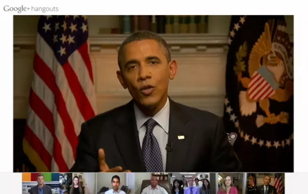 President Obama Answers Questions Live On Google+ Hangouts