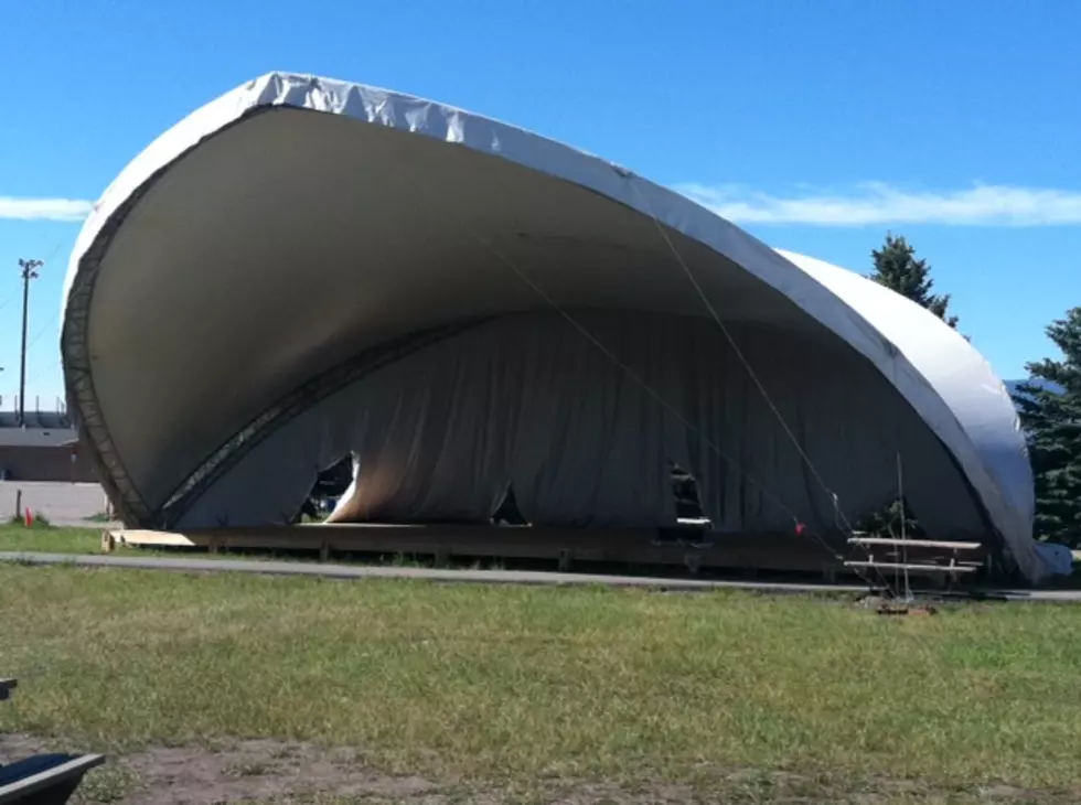 New Stage At The Fairgrounds Set To Go For The 4th Of July Celebration