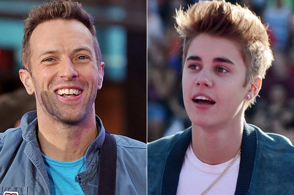 Coldplay’s Chris Martin Intimidated by Justin Bieber’s Good Looks