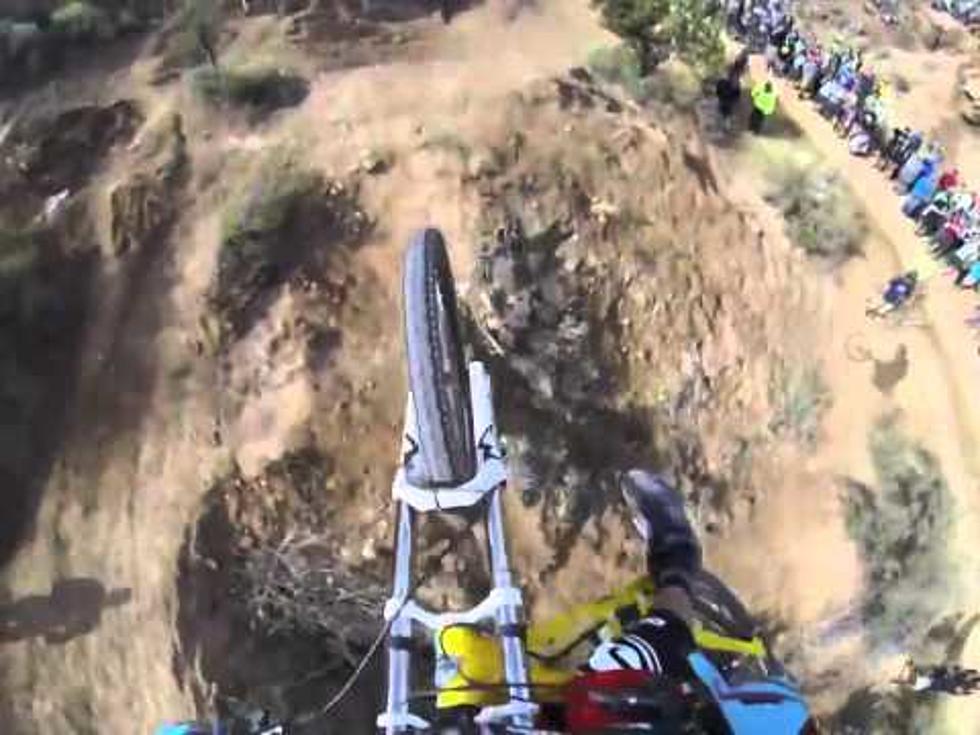 Death-Defying Downhill Mountain Bike Ride Caught on GoPro [VIDEO]