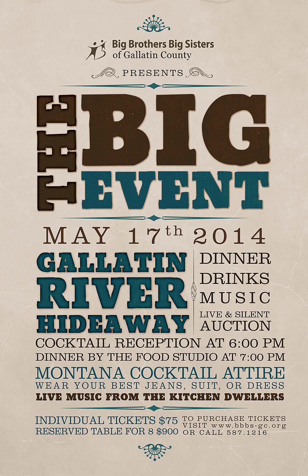 Big Brothers Big Sisters Hosting BIG Event This Saturday, May 17