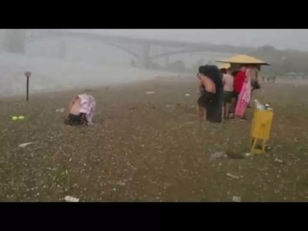Hailstorms Are No Day at the Beach [VIDEO]