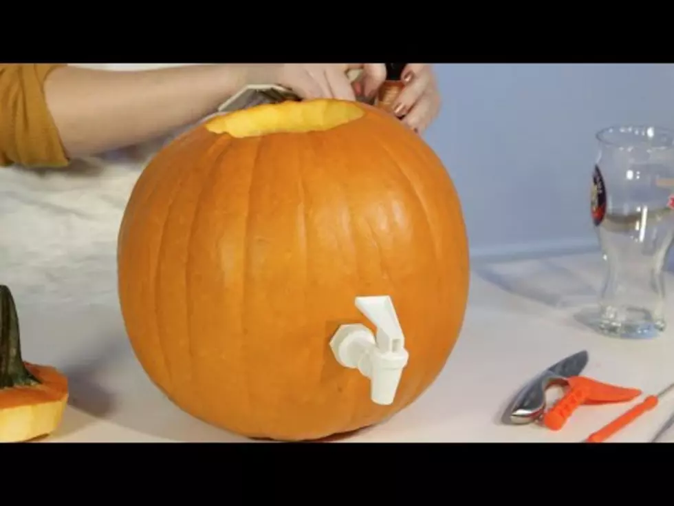 How To Make A Pumpkin Beer Keg [VIDEO]
